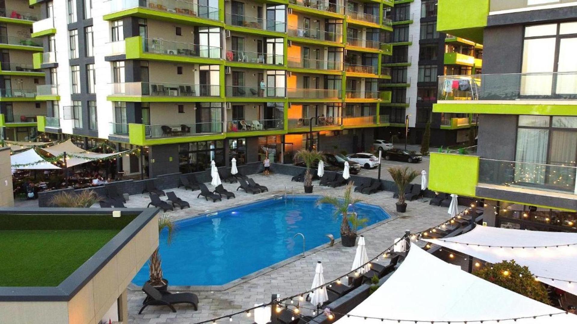 Baby Sea View And Pools Apartment- Mamaia Beach Resort นาโวดาริ ภายนอก รูปภาพ
